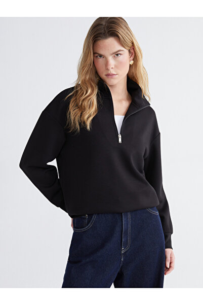 LC Waikiki Mock Neck Women's Sweatshirt