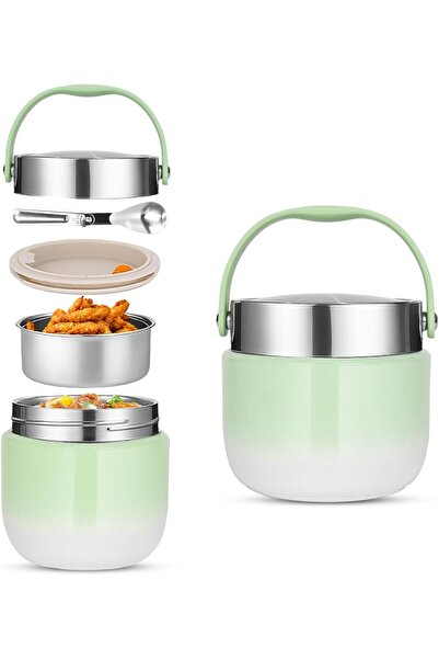 STARSTAR 1200ml insulated food container with lid, stainless steel insulated ...