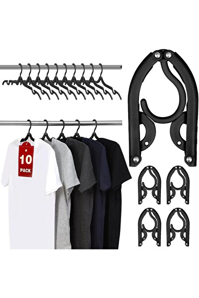 STARSTAR 10 travel hangers, a must-have for cruise travel, foldable suitcase ...