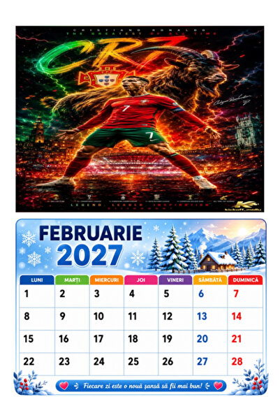 ABC CALENDAR 2027 Fotbalisti de Top A4