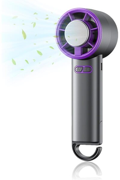 STARSTAR High - speed portable handheld turbine fan, mirror - finish cooling ...