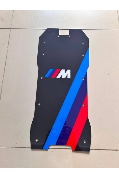 bisiklet dünyam Onvo Scooter RX7 Pleksi Tabanlık - Standart Vida Delikli Deck 2.8MM BMW Sport Line