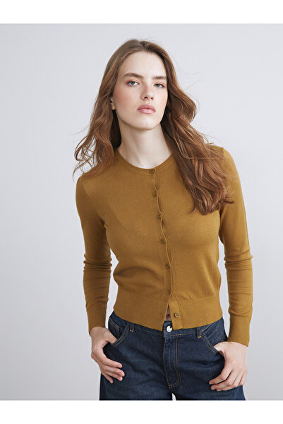LC Waikiki Crew Neck Women's Knitwear Cardigan