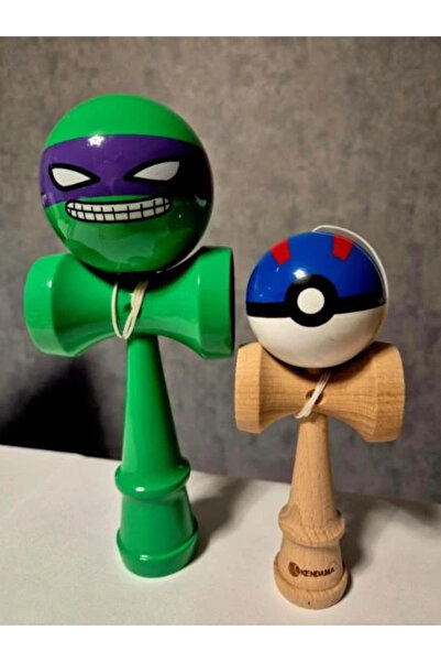OEM Kendama Profi Big xxxl USA, Multicolor si o mini kendama