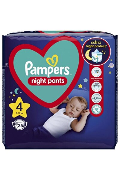 Pampers Pants Diapers, Pampers, size 4 9-15 kg 25 pcs Night