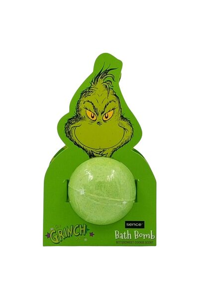 SENCE Effervescent Bath Bomb with Bath Salt – 180 g, Grinch