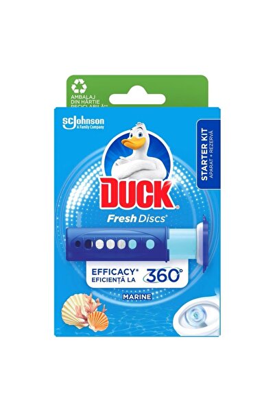 DUCK Fresh Discs τζελ τουαλέτας, 36 ml, Θαλάσσιο