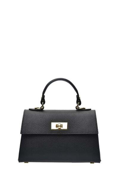 SimpleFind Isabella Rhea Geanta piele -Beatrice-Negru,Geanta de mana piele na...