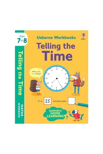 Generic (Unbranded) Caiete de lucru Usborne: Învățarea orei 7-8