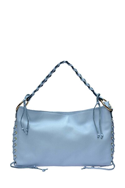 SimpleFind Isabella Rhea Geanta piele -Anita-Albastru deschis,Geanta de umar ...