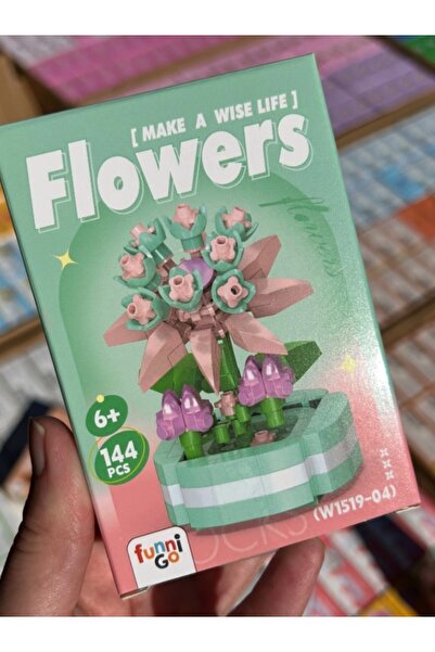 FUNNIGO LEGO ÇİÇEK 144 PARÇA FLOWERS