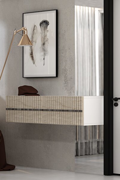 Dekortis Home Dekor 120DHDDR5BTG TEDY LAZER PLEKSİ DESENLİ DUVARA MONTE DRESU...