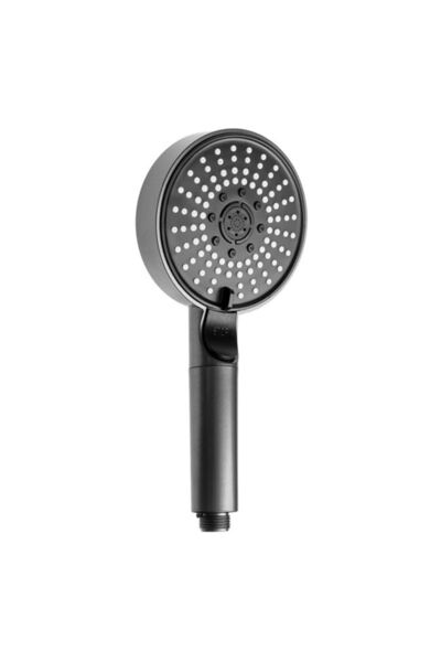 BAMI NETWORK Para de dus neagra cu auto stop si presiune reglabila