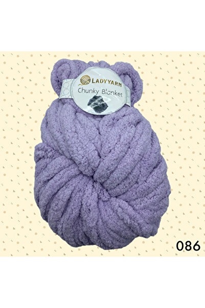 Lady Yarn Chunky Blanket 086 Leylak