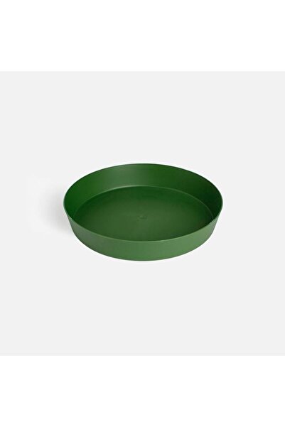 BAMI NETWORK Farfurie ghiveci flori plastic verde Ø15.6cm pentru exterior