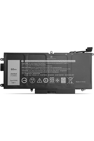 RedX Tech 7.6V 60Wh K5XWW Replacement Laptop Battery Compatible for Dell Lati...