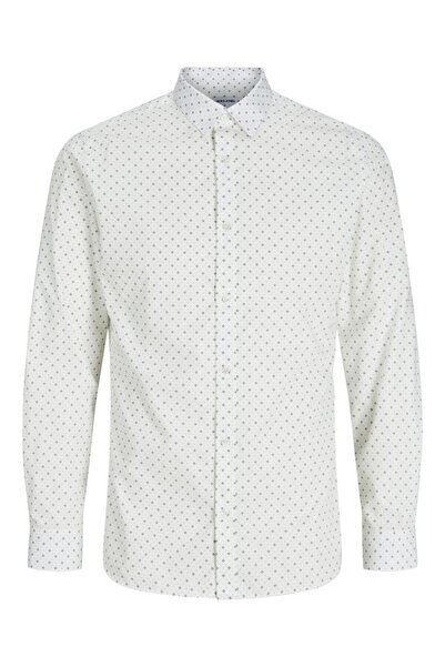 Jack & Jones Πουκάμισο ανδρικό "Joe" λευκό