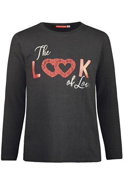 Energiers Μπλούζα "The Look of Love" μαύρη