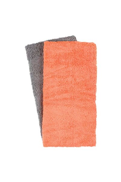 BAMI NETWORK Lavete Universale Microfibra Gri Portocaliu 35x35cm Set 2