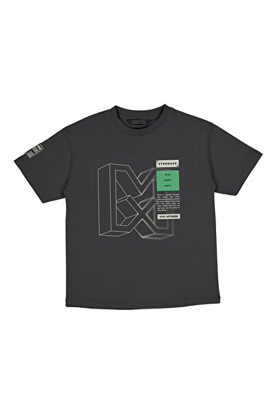 MAYORAL Μπλούζα "MX" μαύρη