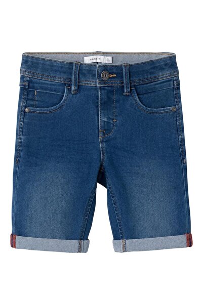 Name it Βερμούδα τζιν αγόρι "Medium blue denim" μπλε