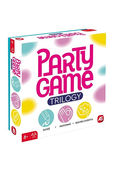 As Games Трилогия от парти игри, Настолна игра 3 в 1 за 3-16 играчи, За възра...