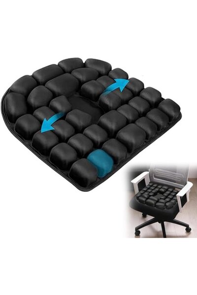 STARSTAR Anti-Decubitus Seat Cushion - Ergonomic Inflatable Cushion with 3D A...