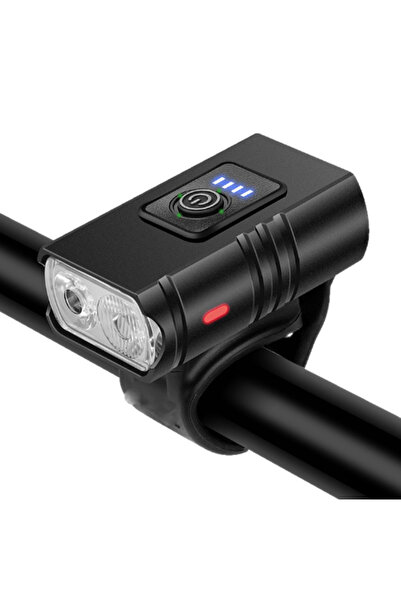 STARSTAR This bicycle light is USB rechargeable, features 6 lighting modes, a...
