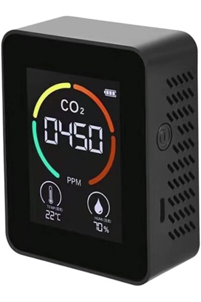 STARSTAR This 3-in-1 USB carbon dioxide detector, air quality monitor, thermo...
