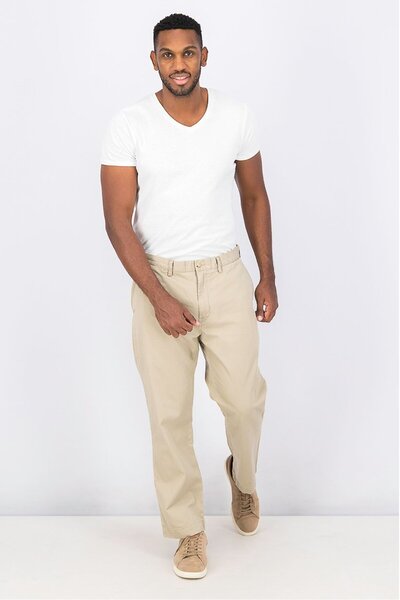 Ralph Lauren Men Classic,Fit Bedford Chino Pants, Khaki