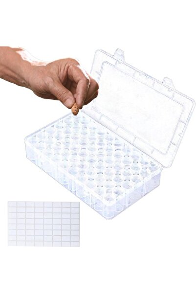 STARSTAR Seed Storage Box - Organizer Container - Seed Sorting - 60/24 Compar...