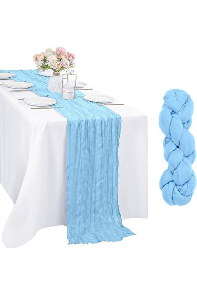 STARSTAR Stylish cotton table runner 300 x 90 cm - Bohemian style tablecloth,...