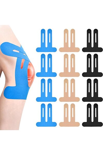 STARSTAR Sports Knee Pads - 12-pack - Pre-cut sports tape - Waterproof and el...