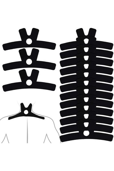 Morvena Picks 15 benzi kinesiologice pre-tăiate pentru gât, benzi musculare r...