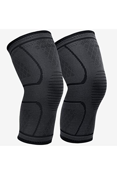 STARSTAR Compression knee brace (2-pack) (L) for relieving arthritis, ligamen...