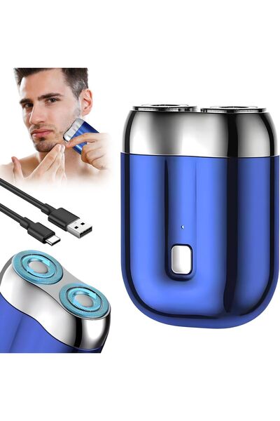 STARSTAR Mini dual - head electric shaver, portable electric shaver for men, ...