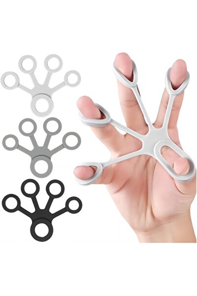 STARSTAR 3 Resistant Level Gripster Finger Exerciser, Finger Extension Band f...
