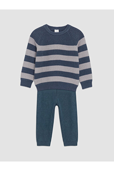 LC Waikiki Striped Baby Boy Knitwear Set for Style Enthusiasts from Uzg Store