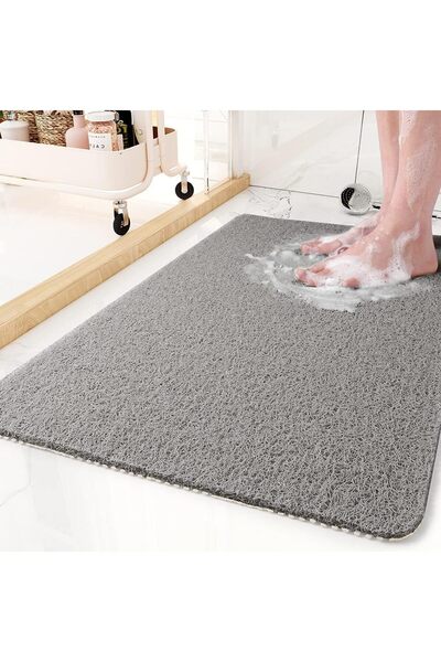 STARSTAR Non-slip bath mat, 60 x 90 cm, bathtub shower mat, PVC loofah bathro...