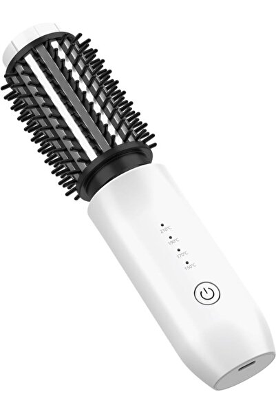 STARSTAR Cordless Ceramic Hot Styling Comb, 4 Adjustable Temperatures Recharg...