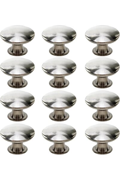 Morvena Picks 12 Butoane pentru dulapuri de bucătărie, Mâner rotund vintage p...