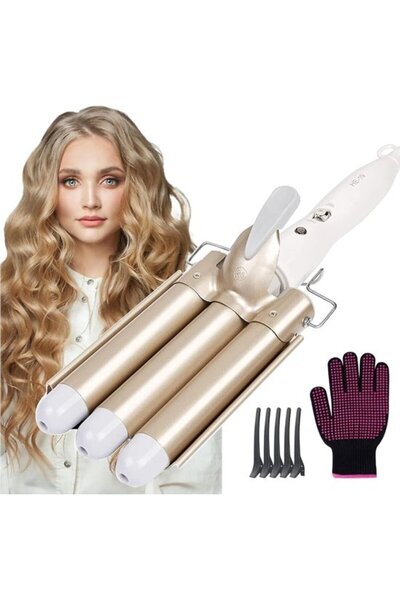 STARSTAR Hair Waffle Iron - Waffle Iron - Curling Iron - Wave Curling Iron - ...