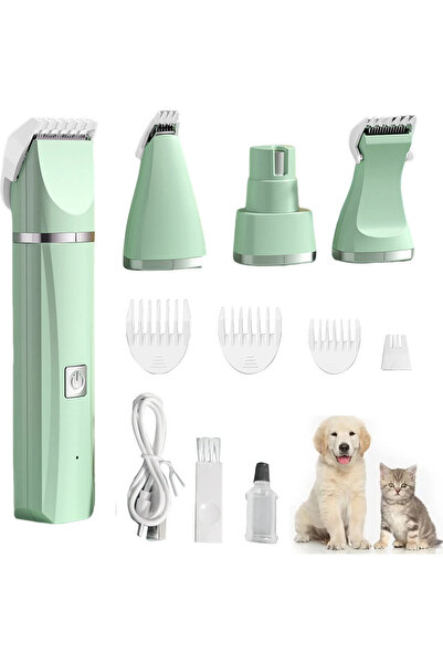 STARSTAR Pet hair trimmer, dog hair trimmer, 11-piece set, cordless pet hair ...