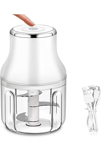 STARSTAR 250ml Mini Electric Kitchen Chopper, USB Rechargeable 3-Blade Onion ...