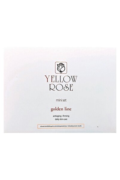 Yellow Rose Μίνι Σετ Golden Line (Μικυλλιακό Νερό Καθαρισμού 100ml, Ορός Σύσφ...