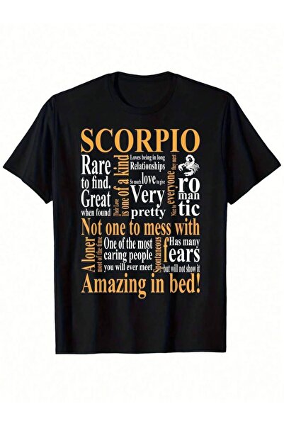 45 BPM Zodiac T-Shirt Both Men Women - Featuring Striking Scorpio Constellati...
