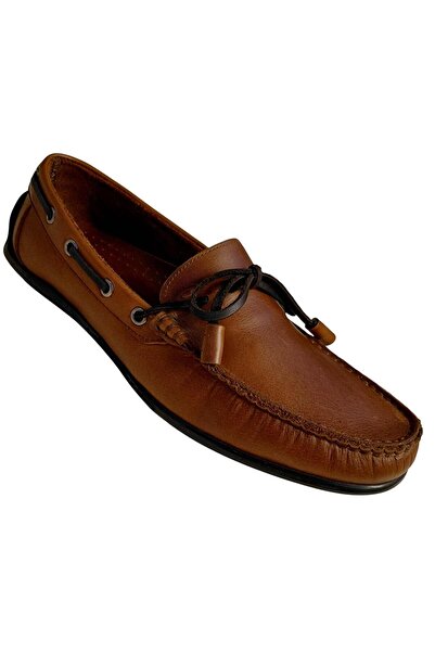 DANACI K61121 Men's Genuine Leather Tassel Loafer Shoes