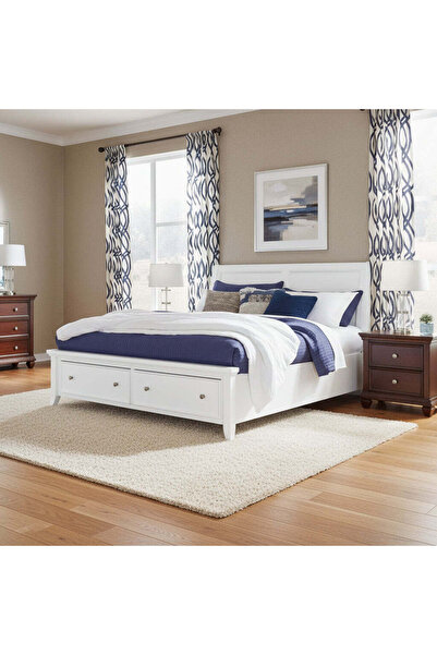 Ashley Furniture Trulani Queen Sleigh Storage Bed
