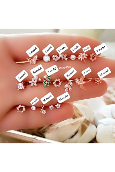 BNG GÜMÜŞ Tragus Küpe