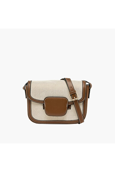 SASHA Textured Crossbody Bag with Adjustable Strap